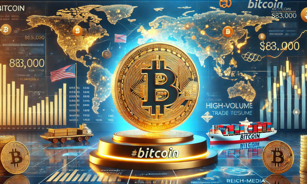 Bitcoin's price has stabilized around $83,000, showing resilience despite escalating global trade tensions and significant downturns in traditional financial markets. This stability highlights Bitcoin's emerging role as a potential hedge against geopolitical uncertainties.​