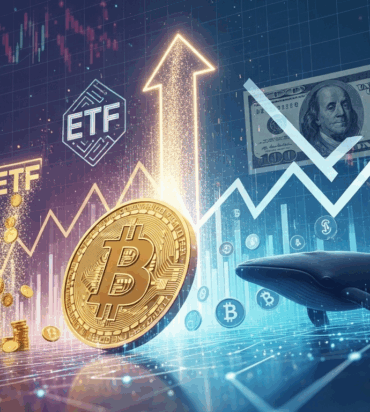 TC Rallies on ETF Inflows, Dollar Weakness and Whale Activity