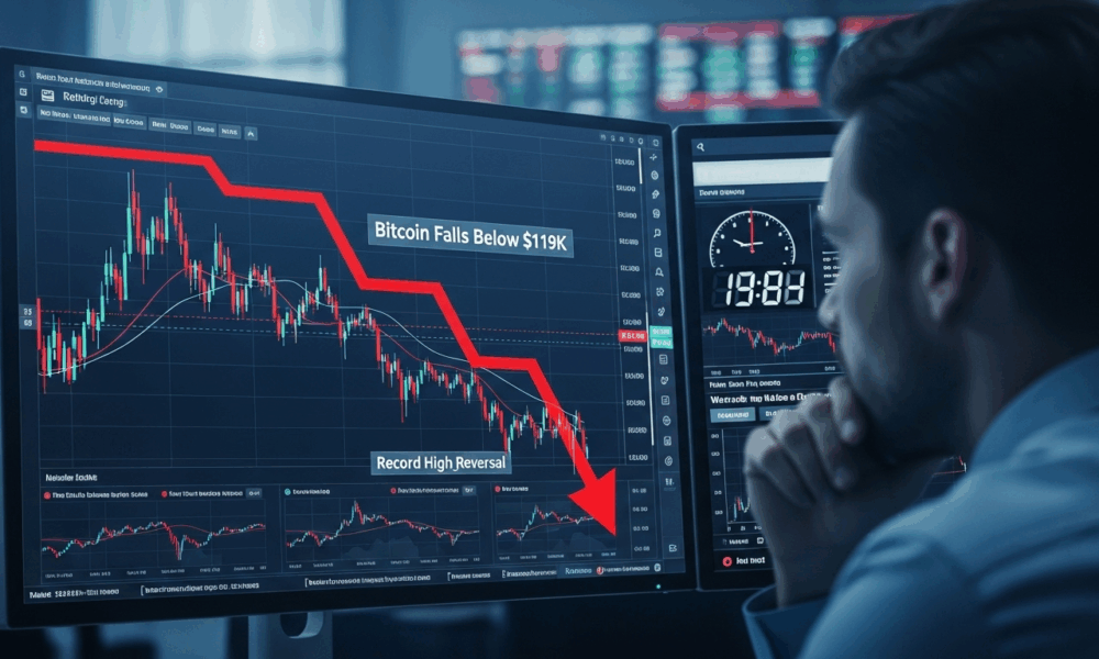 Bitcoin dips 2.4% today after surging past $123K, hit by profit-taking, technical exhaustion, and weak support zones—yet ETF inflows and long-term bullish structure suggest any pullback may be a buying opportunity.