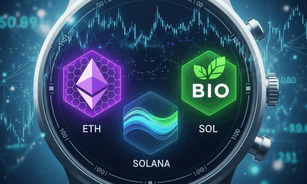 Crypto Watch Ethereum, Solana, and the Newcomer BIO