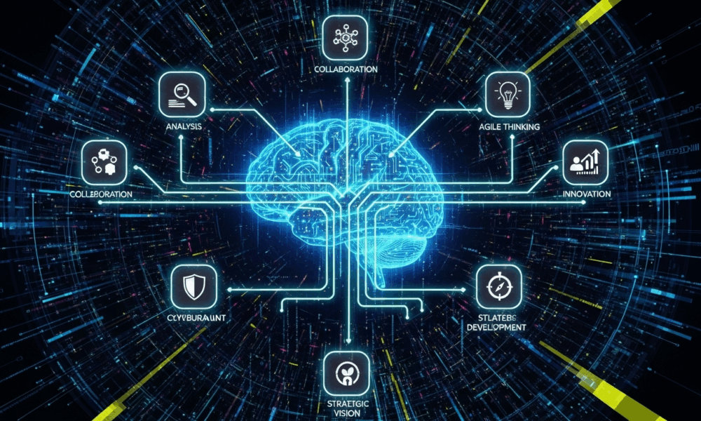 Master digital leadership with 7 essential skills and strategies to thrive in today’s fast-changing business world.