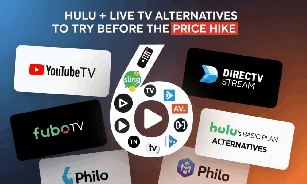 6 Hulu + Live TV Alternatives to Try Before the Price Hike