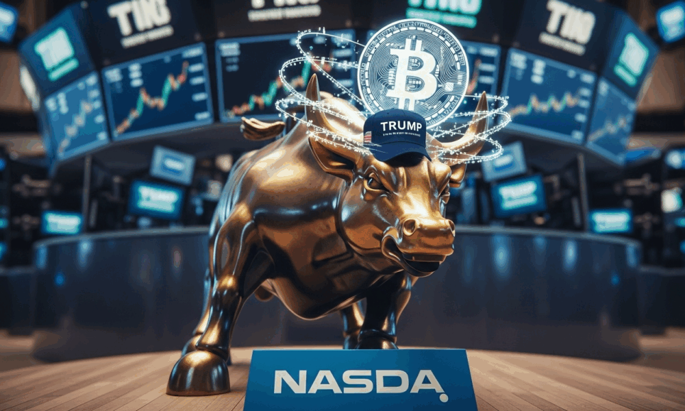Trump-backed bitcoin company begins trading on Nasdaq