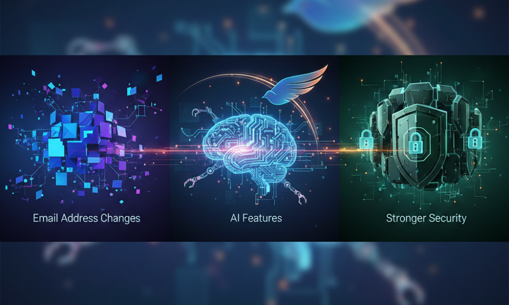 Gmail’s Biggest Update Yet: Email Address Changes, AI Features, and Stronger Security