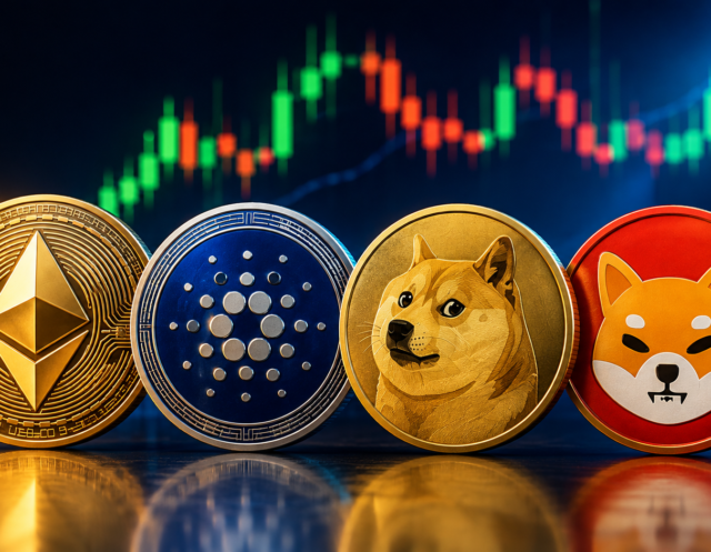 Ethereum Cardano Dogecoin and Shiba Inu Rally Which Crypto Has the Strongest Outlook